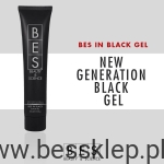 Czarny żel ukrywający siwe włosy BES in BLACK 