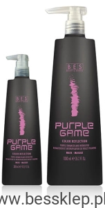 Maska PURPLE GAME - BES COLOR REFLECTION