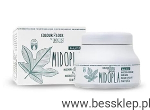 Odżywcza maska do włosów wysokoporowatych Colour Lock MIDOPLA