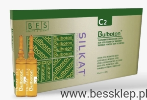 Ampułki do włosów wypadających Silkat C2 Bulboton