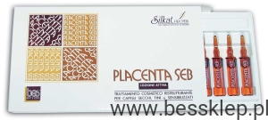 Ampułki wzmacniające do włosów Silkat Placenta SEB N5