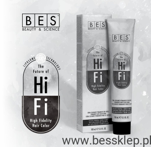 BES HI-FI HAIR COLOUR – перманентна (стійка аміачна) професійна крем-фарба для фарбування волосся