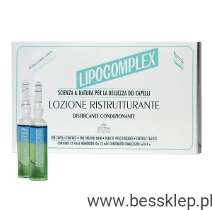Odżywcze ampułki do zniszczonych włosów Lipocomplex
